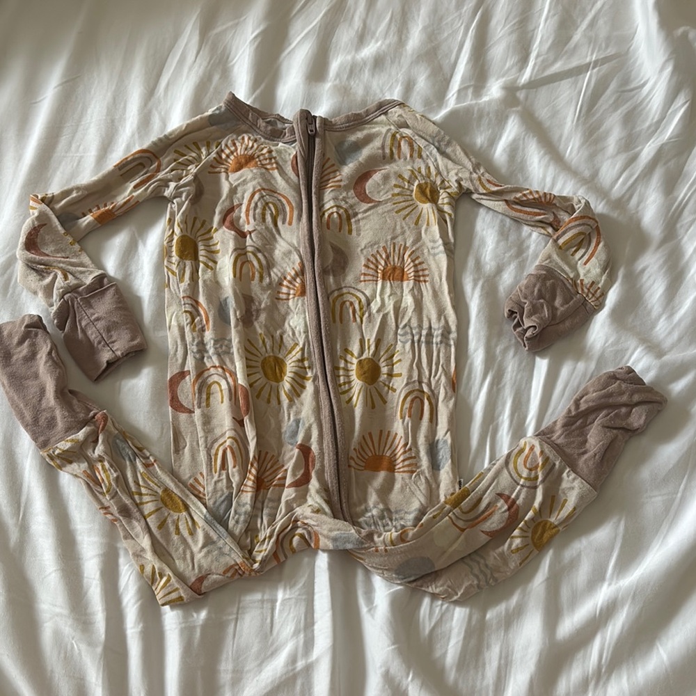 Little Sleepies Desert Sunrise Zippy size 6-12m